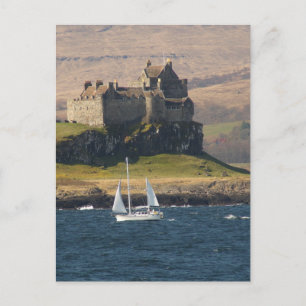 Duart Castle Scotland Postkarte