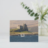 Duart Castle Scotland Postkarte (Stehend Vorderseite)