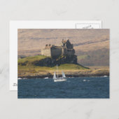 Duart Castle Scotland Postkarte (Vorne/Hinten)