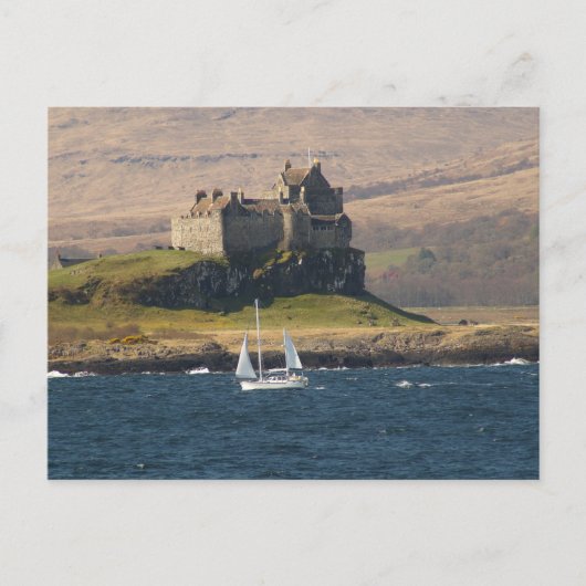 Duart Castle Scotland Postkarte (Vorderseite)