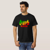 Dub Attack Rasta Colors Reggae T - Shirt (Vorne ganz)