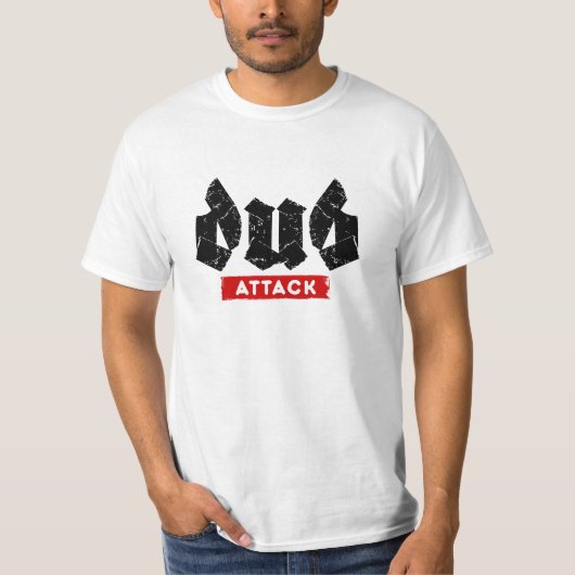 Dub Attack Reggae T - Shirt (Vorderseite)