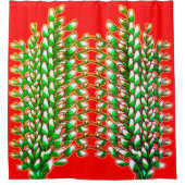 Dub-Dub-Dub Farbvoller 3D-Duschvorhang - Lebhaft Duschvorhang (Vorderseite)