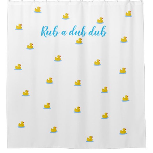 Dub-Dub Duck Duck Duck Duwer Vorhang (Vorderseite)