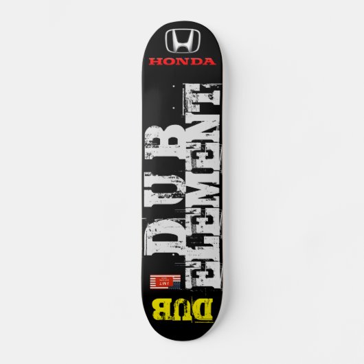 DUB ELEMENT Skateboard, 7¾" Deckbrett Skateboard (Vorderseite)