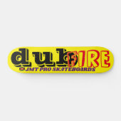 DUB FIRE JMT Skateboard, 7¾ Zoll Deck Skateboard (Horizontal)