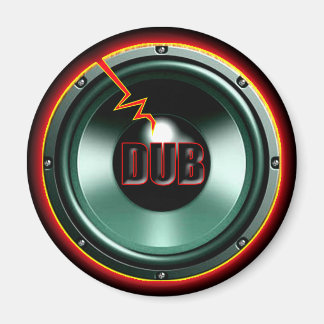 DUB RED HOT WOOFER T - Shirt Magnet
