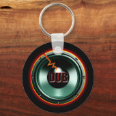 DUB RED HOT WOOFER T - Shirt Schlüsselanhänger (Vorderseite)
