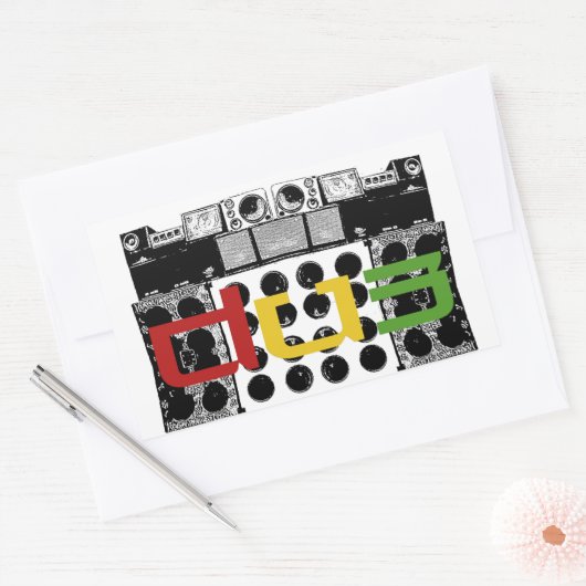 dub soundsystem Sticker (Umschlag)