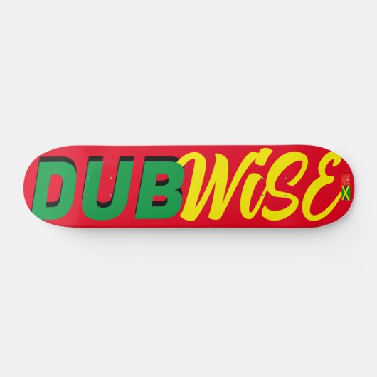 DUB WISE 7 3/4" Skateboard Deck (Horizontal)