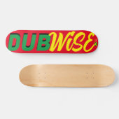 DUB WISE 7 3/4" Skateboard Deck (Horizontal)