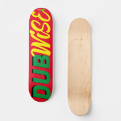 DUB WISE 7 3/4" Skateboard Deck (Vorderseite)