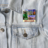 DUBAI 4, WILLKOMMEN. .MOJISOLA A GBADAMOSI OKUBULE BUTTON (Beispiel)