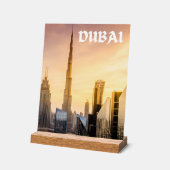 Dubai Acrylschild (Winkel)