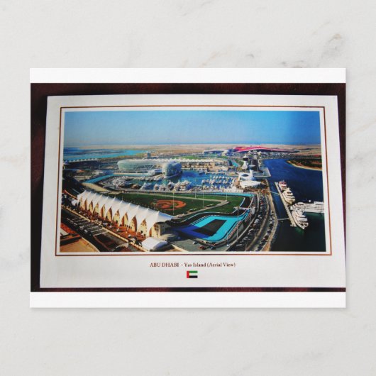 DUBAI AERIAL VIEWS POSTKARTE (Vorderseite)