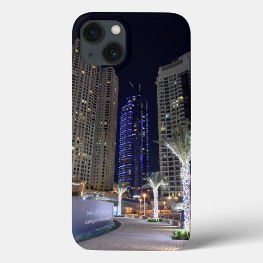 Dubai-Architektur nachts Case-Mate iPhone Hülle (Rückseite)