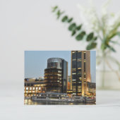 Dubai-Architektur nachts Postkarte (Stehend Vorderseite)