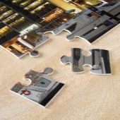 Dubai-Architektur nachts Puzzle (Seite)