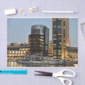 Dubai-Architektur nachts Seidenpapier (Handwerk)