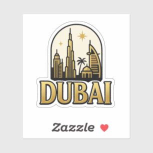 Dubai Aufkleber