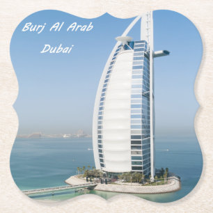 Dubai Burj Al Arab ist ein luxuriöses und elegante Untersetzer