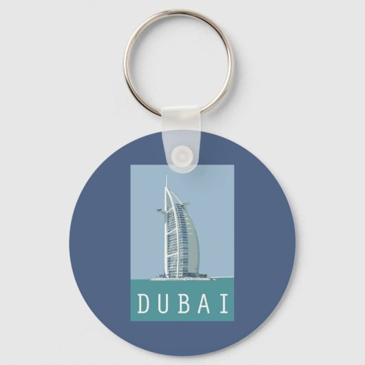 Dubai Burj al Arab Schlüsselanhänger (Vorderseite)