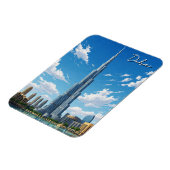 Dubai Burj Al Arab UAE Travel Magnet (Linke Seite)