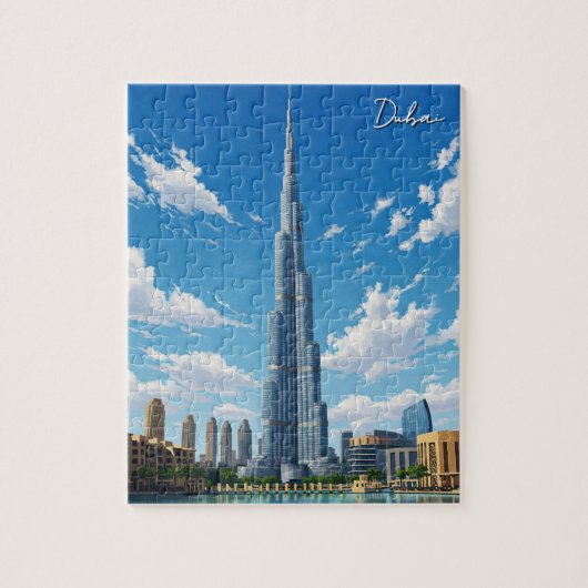 Dubai Burj Al Arab UAE Travel Puzzle (Vertikal)