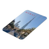 Dubai Burj Khalifa Ansicht Kühlschrankmagnet Magnet (Linke Seite)