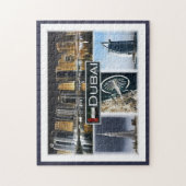 Dubai - Burj Khalifa - Jachthafen - Puzzle (Vertikal)