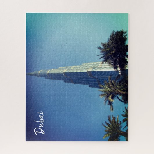 Dubai burj khalifa palms puzzle (Vertikal)