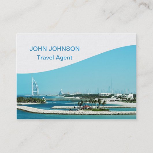 Dubai Business Card Visitenkarte (Vorderseite)