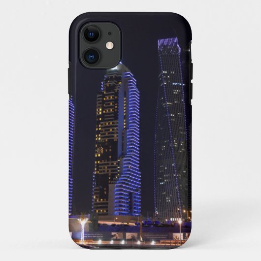 Dubai Cayan Tower in der Nacht Case-Mate iPhone Hülle (Rückseite)