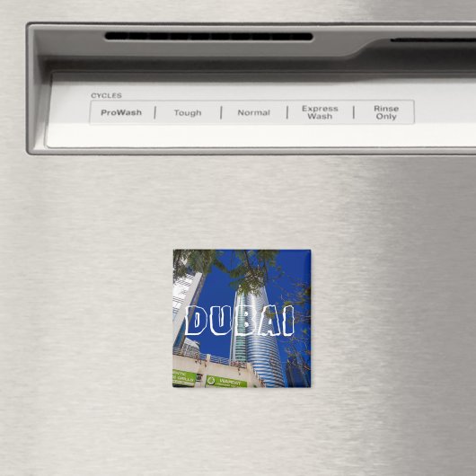 Dubai City Skycraper Landschaftsarchitektur Magnet (In Situ (Geschirrspüler))