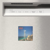 Dubai City UAE Kühlschrankmagnet Souvenir (In Situ (Geschirrspüler))