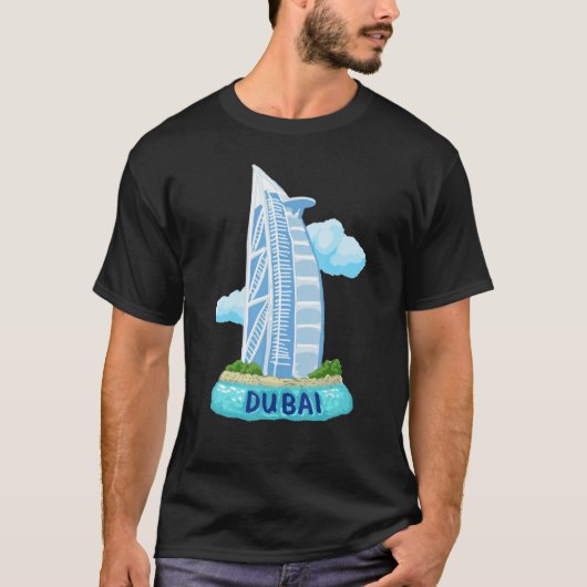 Dubai City UAE souvenir for men women 1 T-Shirt (Vorderseite)