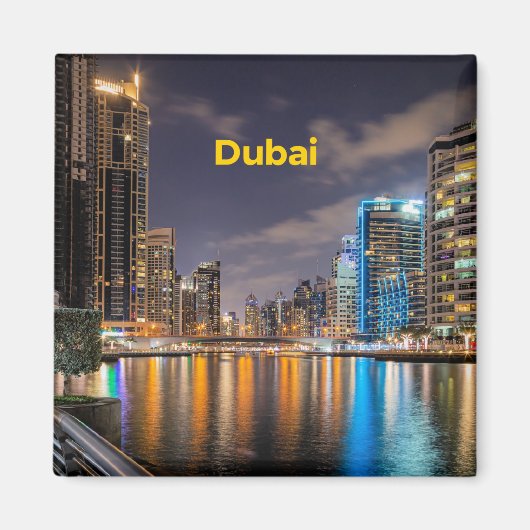 Dubai Cityscape Magnet (Vorne)