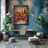 Dubai: Ciudad de Innovación Poster