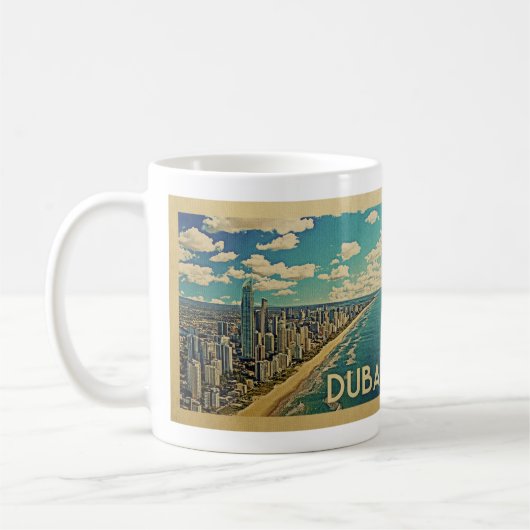 Dubai Coast Vintage Kaffeetasse (Links)