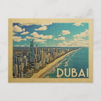Dubai Coast Vintage Travel