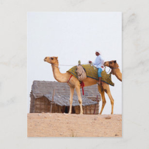 Dubai desert postkarte