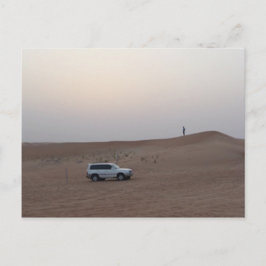 Dubai Desert Safari Postkarte (Vorderseite)