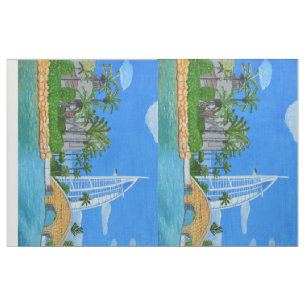 Dubai, die Vereinigten Arabischen Emirate Stoff