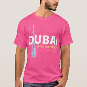 Dubai Dubai Uae Arab Arabic Vereinigte Arabische E T-Shirt
