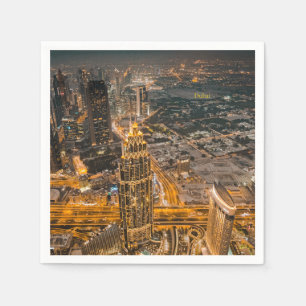 Dubai Emirates, Burj Khalifa, Serviette