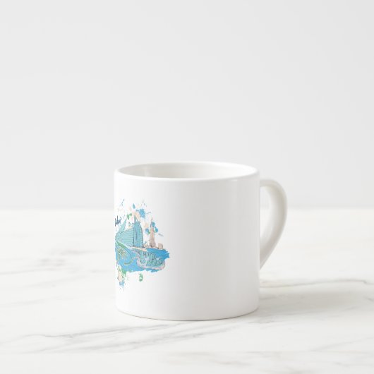 Dubai Espressotasse (Vorderseite Rechts)