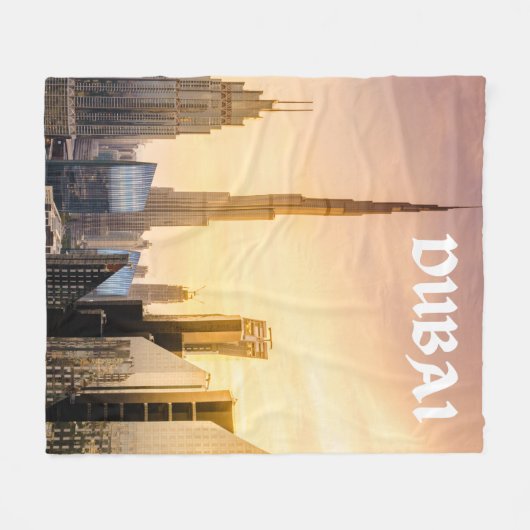 Dubai Fleecedecke (Vorderseite (Horizontal))