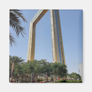 Dubai Frame building which located in Zabeel Park Magnet