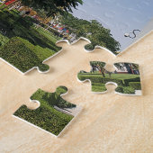 Dubai Frame Gebäude mit Sitz in Zabeel Park Puzzle (Seite)