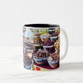 Dubai Gewürz Souk Zweifarbige Tasse (VorderseiteRechts)